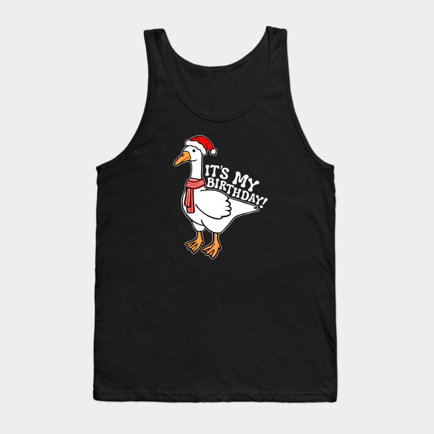 December Birthday Silly Goose Tank Top by Downtown Rose